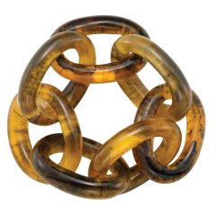 Chain Link Napkin Ring, Set of 4