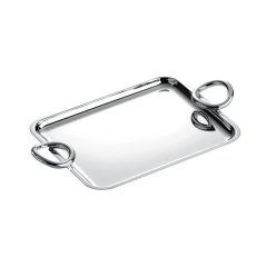 Vertigo Silver-Plated Tray