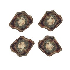 Fossil Coasters, Set of 4