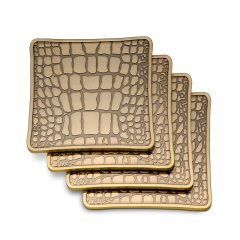 Crocodile Coasters, Set of 4