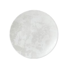 Crushed Velvet Pearl Dinner Plate