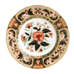 Imari Derby Pink Camellias Plate