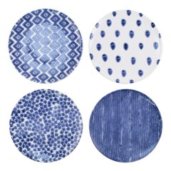 Santorini Assorted Dinner Plates - Set of 5