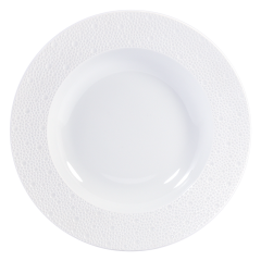 Ecume White Rim Soup Plate