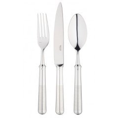 Transat Silver Plated Flatware, 5 Piece Set