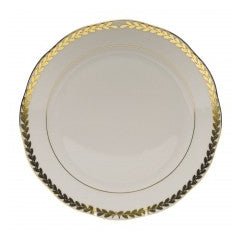 Golden Laurel Dinner Plate