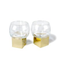 Cube Whisky Tumbler, Set of 2