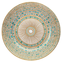 Syracuse Turquoise Presentation Plate