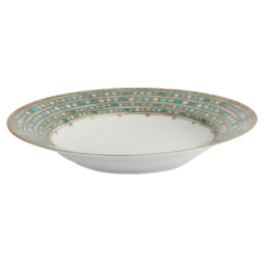 Syracuse Turquoise Soup Plate