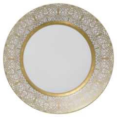 Farahnaz White Dinner Plate