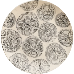 Circles Medium Plate