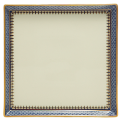 Indigo Wave Canape Tray