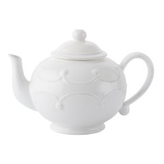 Berry & Thread Whitewash Teapot