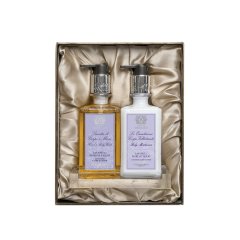 Lavender & Lime Blossom Acrylic Bath & Body Gift Set