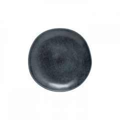 Livia Matte Black Salad Plate