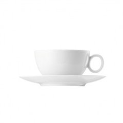 Loft White Cup and Saucer