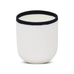 LIGNE Short Cup - White/Black Rim