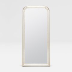 Philippe Mirror - Silver Leaf Wood