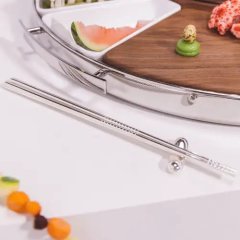 Mood Asia Silver-Plated Chopsticks Rest