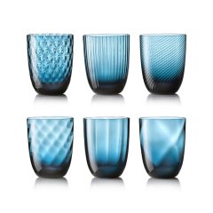 Idra Water Glasses, Set of 6