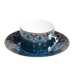 Dhara Peacock Tea Cup and Saucer