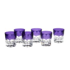 Nicole Amethyst Tumbler, set of 6