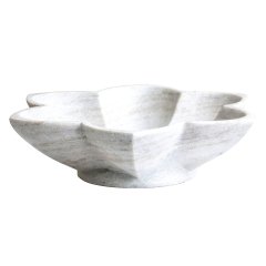 Jasmine Marble Centerpiece Bowl