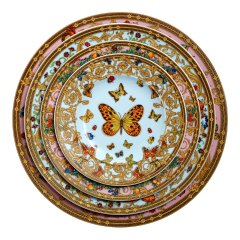 Butterfly Garden Porcelain Bread & Butter Plate