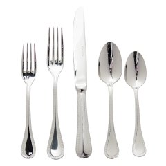 Le Perle Stainless Flatware, 5 Piece Set