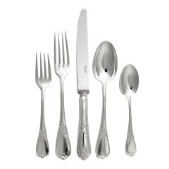 Du Barry Silver Plate Flatware, 5 Piece Set