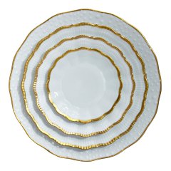 Corail Or Porcelain Charger Plate