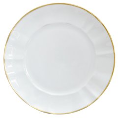 Simply Elegant Gold Charger Plate