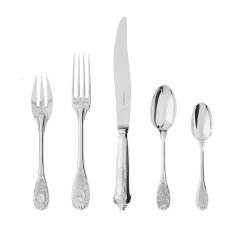 Elysée Sterling Silver Flatware, 5 Piece Set