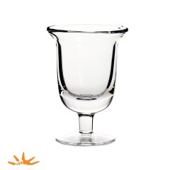 Small Footed Bistro Glass