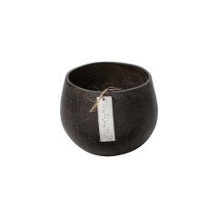 Stone Cache Grey Flower Pot