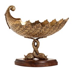 Brass Leaf Dish