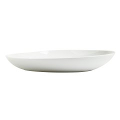 Light Porcelain Oval Plates - Deep