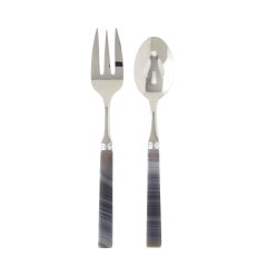 Agate Natural Grey Serving Set