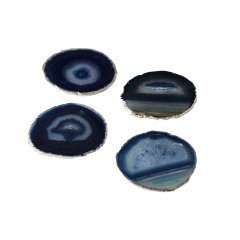 Agate Coasters, Set of 4