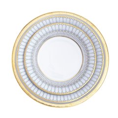 Arcades Grey and Gold Salad Plate