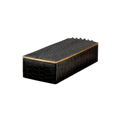 Crocodile Rectangular Desk Box