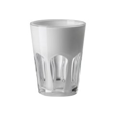 Double Face Acrylic White Tumbler