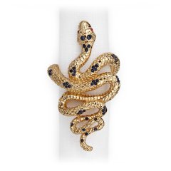 Snake Napkin Rings, Set of 4