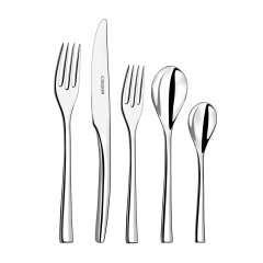 Steel 5-Piece Stainless Steel Flatware