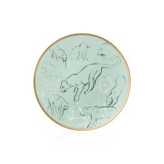 Carnets d'Equateur Cats Bread and Butter Plate