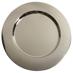 Silver Charger Plate