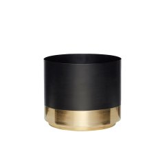 Pot with Brass Base