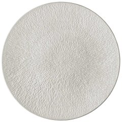 Mineral Irise Pearl Grey Buffet Plate