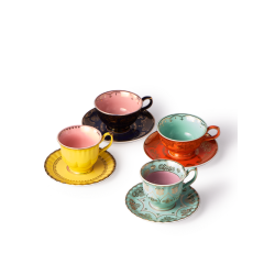 Grandpa Teacup, Set of 4