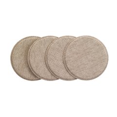 Pronto Beige Coasters, Set of 4